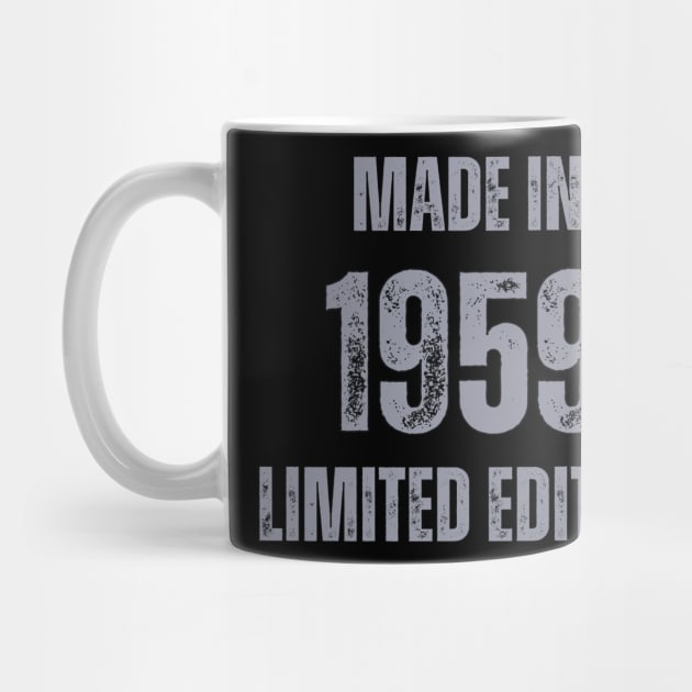 Vintage Made in 1959, Limited Edition  , Gift for Mom Dad Birthday by Mary_Momerwids